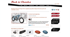 Desktop Screenshot of ducaticlassics.com